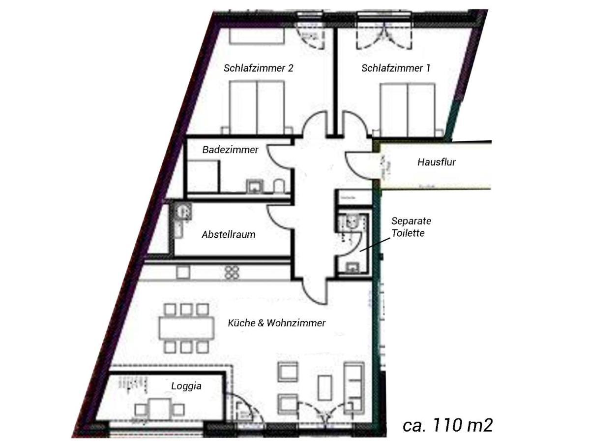 Moderne Apartments Im Herzen Der Stadt I Private Tiefgarage Mit Ladesaeulen I Home2Share Іббенбюрен Екстер'єр фото